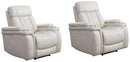 Parker Living Royce - Fantom Ivory Power Recliner Two Pack