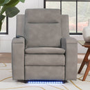 Parker Living Armstrong Power Recliner with Heat Massage and Auto-Glide Two Pack