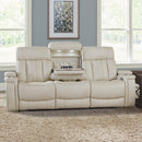 Parker Living Royce - Fantom Ivory Power Reclining Sofa Loveseat and Recliner