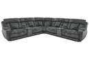 Parker Living Dalton 7 Piece Modular Power Reclining Sectional with Power Adjustable Headrests