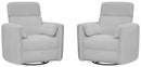 Parker Living Radius Manual Swivel Recliner Two Pack