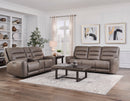 Parker Living Lawson - Sydney Brunette Zero Gravity Power Reclining Sofa and Loveseat
