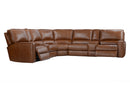 Parker Living Rockford - Verona Saddle 7 Piece Modular Power Reclining Sectional with Power Adjustable Headrests