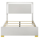 Marceline Panel Bed with LED Lighting
