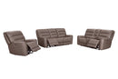 Parker Living Lawson - Sydney Brunette Zero Gravity Power Reclining Sofa Loveseat and Recliner