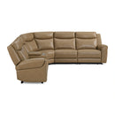 Parker Living Momentum 6 Piece Modular Power Reclining Sectional with Power Adjustable Headrests