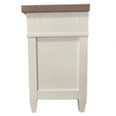 Parker House Americana Modern Bedroom 3 Drawer Nightstand with Charging Station
