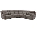 Parker Living Momentum 7 Piece Modular Power Reclining Sectional with Power Adjustable Headrests
