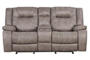 Parker Living Blake - Desert Taupe Reclining Console Loveseat