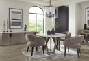 Parker House Pure Modern Dining 54 Inch Round Table with Wood Base