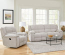 Parker Living Buster - Opal Taupe Manual Reclining Sofa and Recliner