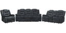 Parker Living Bolton - Misty Storm Manual Reclining Sofa Loveseat and Recliner