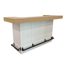 Parker House Americana Modern Dining 78 inch Bar with Quartz Insert