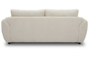 Parker Living Utopia - Mega Ivory 2 Seat Sofa with Lumbar Pillow