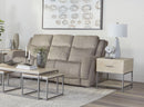 Parker Living Penfield - Frappe Power Reclining Sofa and Two Recliners