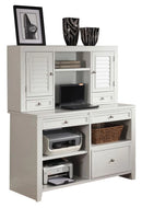 Parker House Boca U Shape Desk with Credenza File and Hutch