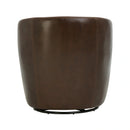 Parker Living Barolo 100% Italian Leather Swivel Club Chair Two Pack