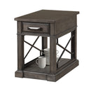 Parker House Sundance - Smokey Grey Cocktail Table with 2 Chairside Tables and Console Table