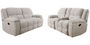 Parker Living Buster Manual Reclining Sofa and Loveseat