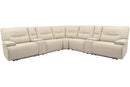 Parker Living Spartacus 7 Piece Modular Power Reclining Sectional with Power Adjustable Headrests