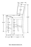 Dewey Counter Height Dining Set