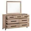 Parker House Breckenridge - Bedroom King Bed with Dresser and Mirror