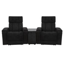 Parker Living Phoenix Zero Gravity Power 2 Seat Home Theater Seating with Wedge and Immersive Audio