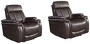 Parker Living Royce - Fantom Brown Power Recliner Two Pack