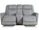 Parker Living Linus - Hudson Grey Power Reclining Sofa Loveseat and Recliner