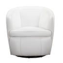 Parker Living Barolo 100% Italian Leather Swivel Club Chair Two Pack