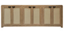 Parker House Escape 90 Inch Console with Reversible Panel Doors