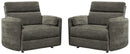 Parker Living Radius Xl Extra Wide Power Glider Recliner Two Pack