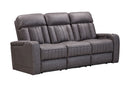 Parker Living Equinox Power Reclining Sofa with Drop Down Table