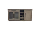 Parker House Pure Modern Dining Multi Functional Server with Bar Cabinet