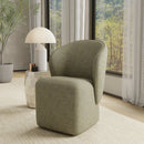 Parker House Crossings - Downtown Dining 60 Inch Round Dining Table With 4 Upholstered Chairs