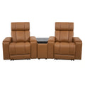 Parker Living Phoenix Zero Gravity Power 2 Seat Home Theater Seating with Wedge and Immersive Audio
