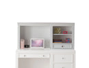 Lacey White Computer Hutch