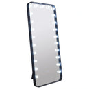 Canton Standing Mirror with LED Lighting and Bluetooth Speaker