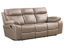 Parker Living Theon - Stokes Toffee Manual Reclining Sofa and Loveseat