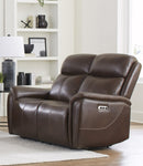 Parker Living Cascade - Auburn Power Reclining Sofa Loveseat and Recliner
