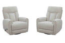 Parker Living Natalia Manual Swivel Glider Recliner Two Pack
