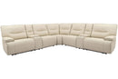 Parker Living Spartacus 7 Piece Modular Power Reclining Sectional with Power Adjustable Headrests