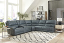 Parker Living Whitman - Powered By Freemotion 6 Piece Modular Power Reclining Sectional with Power Adjustable Headrests