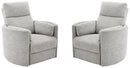 Parker Living Radius Power Swivel Glider Recliner Two Pack
