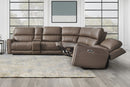 Parker Living Hancock 6 Piece Zero Gravity Power Reclining Sectional with Power Adjustable Headrests