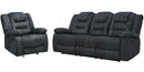 Parker Living Bolton - Misty Storm Manual Reclining Sofa and Recliner