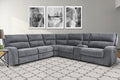 Parker Living Polaris 6 Piece Modular Power Reclining Sectional with Power Adjustable Headrests