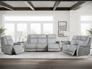 Parker Living Linus - Hudson Grey Zero Gravity Power Recliner Two Pack