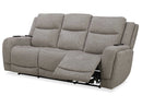 Parker Living Penfield - Frappe Power Reclining Sofa and Loveseat