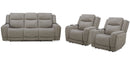Parker Living Penfield - Frappe Power Reclining Sofa and Two Recliners